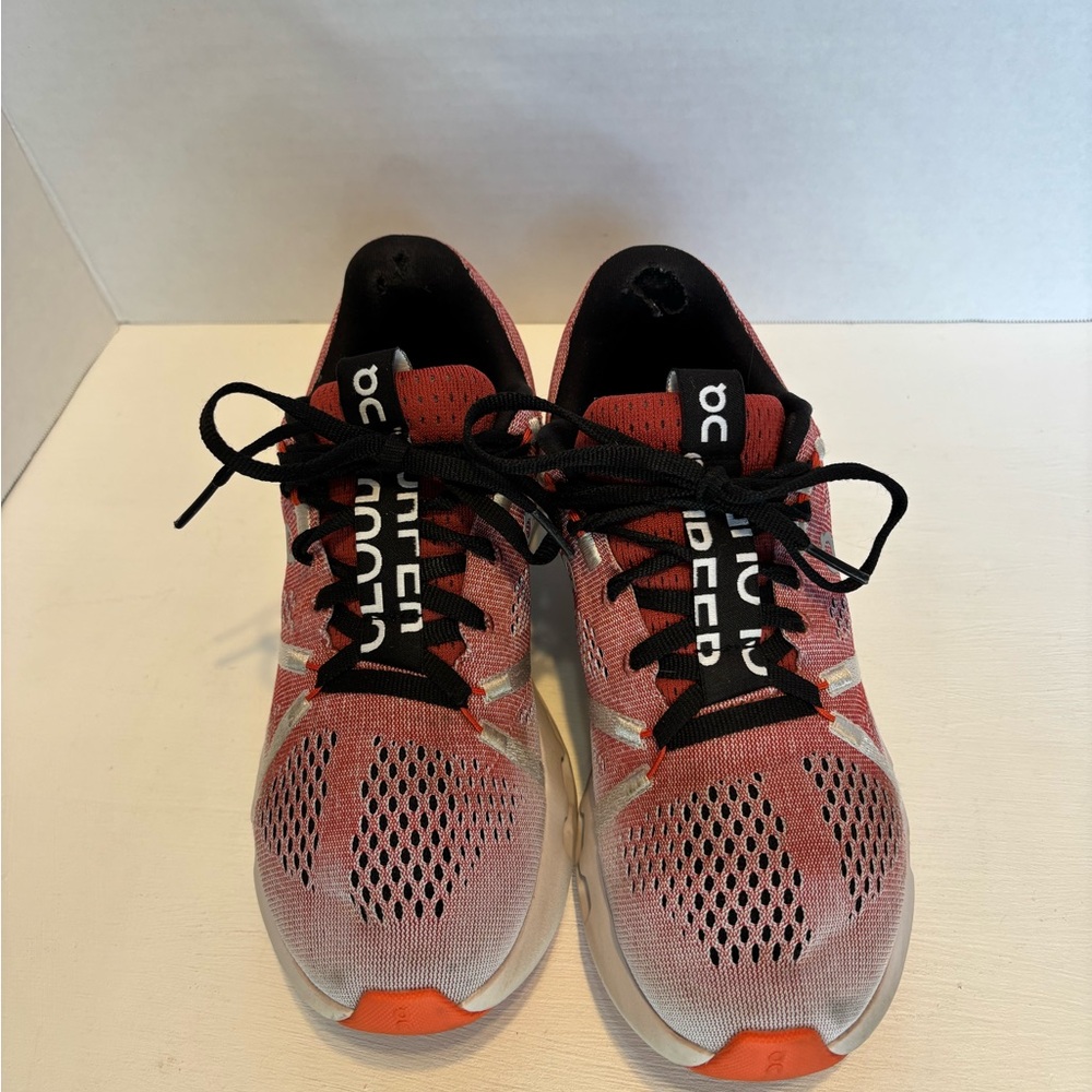 On Running Cloudsurfer Auburn/Frost Women's Running Shoes Size 6.5 - Picture 4 of 10